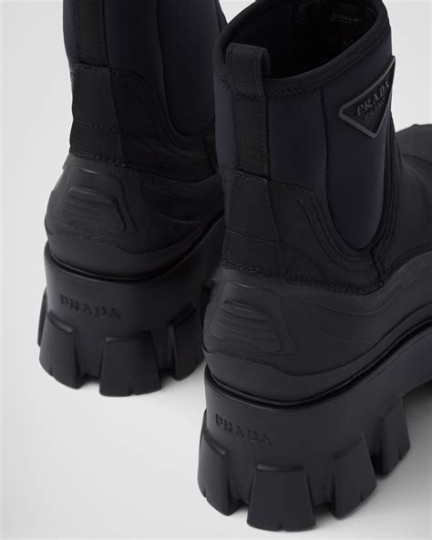 prada monolith boota|prada monolith gabardine boots.